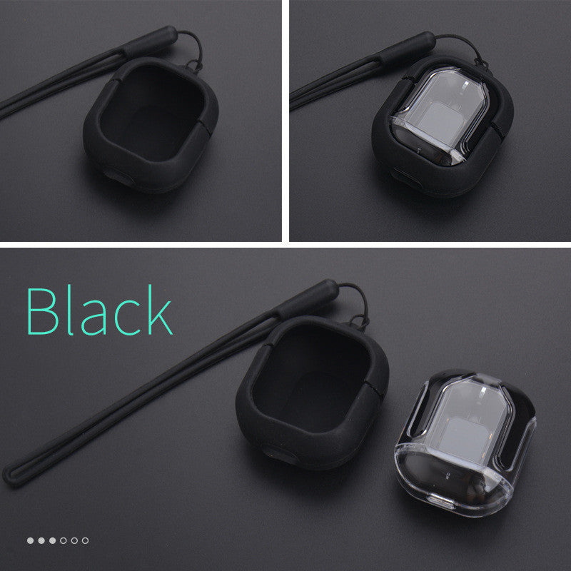 GlowBuds™ Transparent Wireless Earbuds with Digital Display – Sport Edition