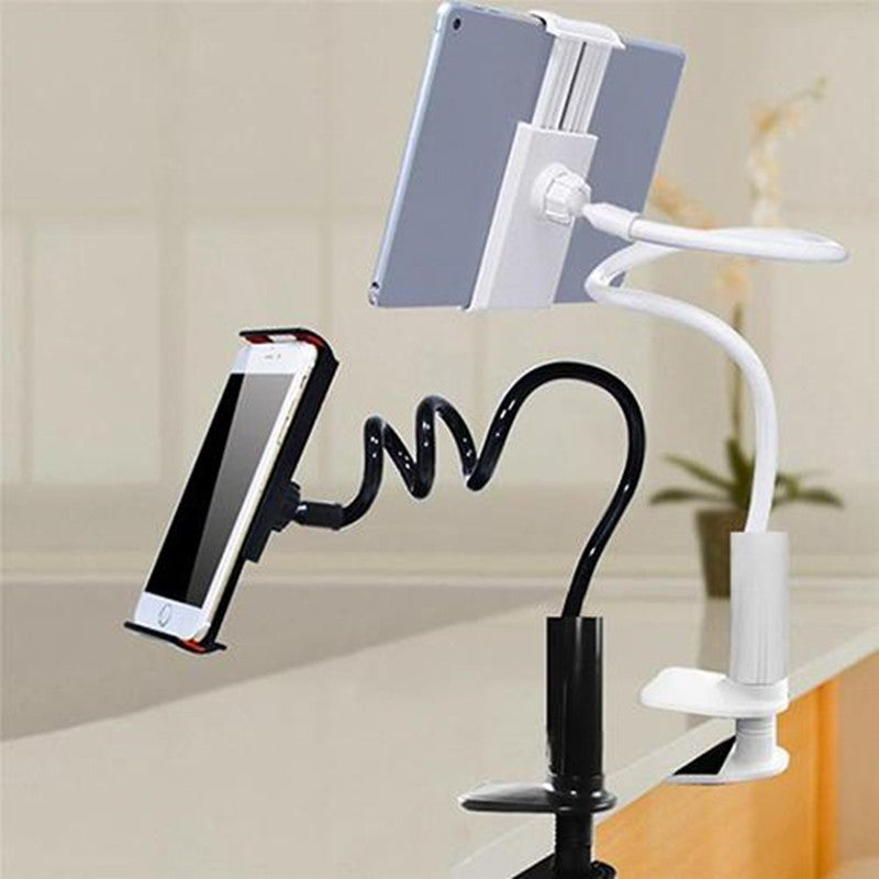 360° Flexible Lazy Stand – Universal Spiral Holder for Phone & Tablet