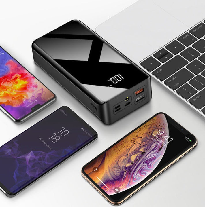PowerMaster™ 30000mAh Ultra-Fast Power Bank – Stay Charged Anywhere
