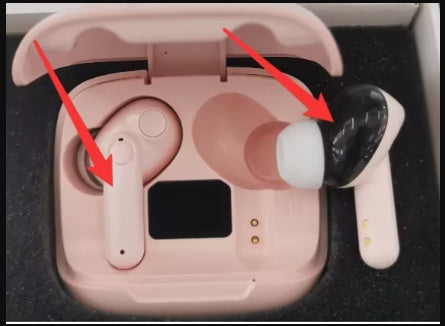 GlowBuds™ Transparent Wireless Earbuds with Digital Display – Sport Edition