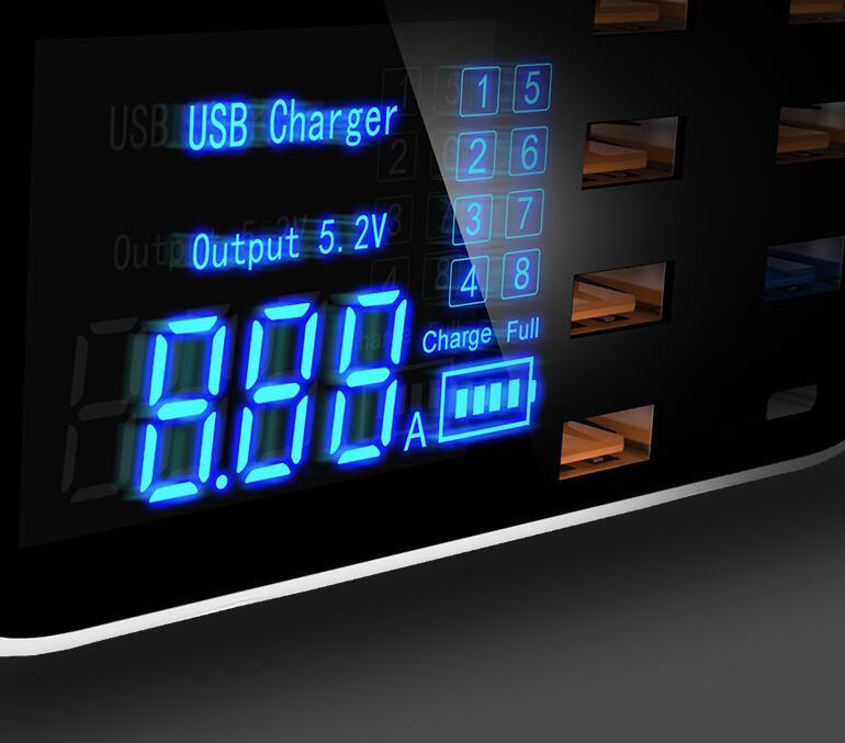 PowerDock™ 6-Port Smart USB Charger | Quick Charge 3.0 + LED Display
