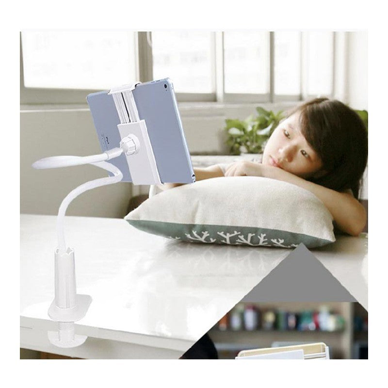 360° Flexible Lazy Stand – Universal Spiral Holder for Phone & Tablet