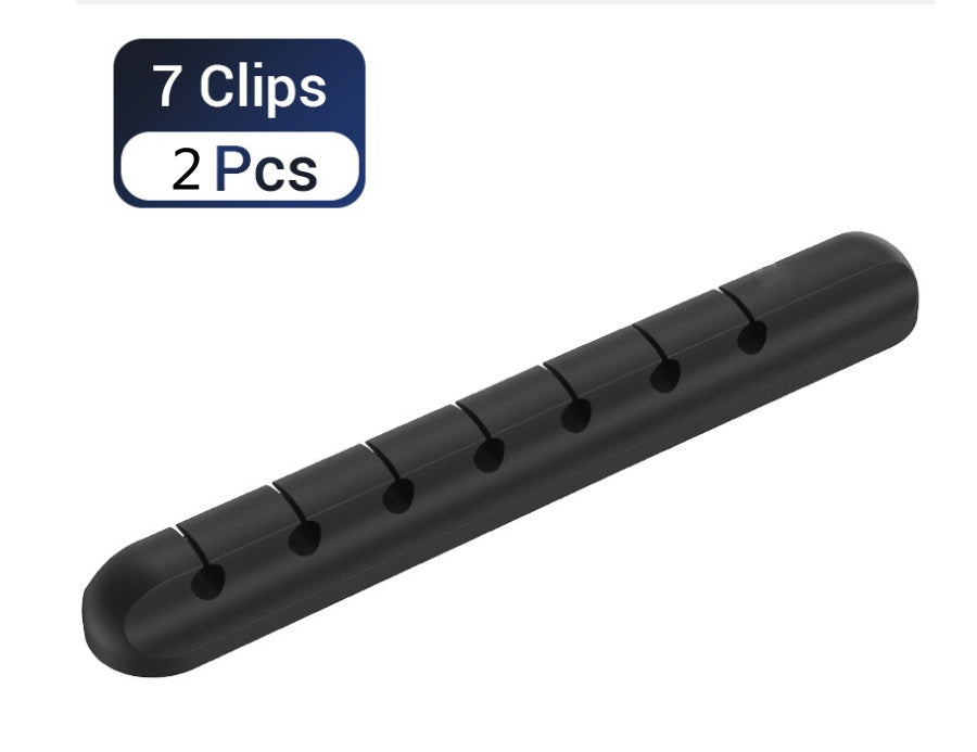 Cable Organizer Clip (2 PCS) – Keep Your Space Tidy and Tangle-Free