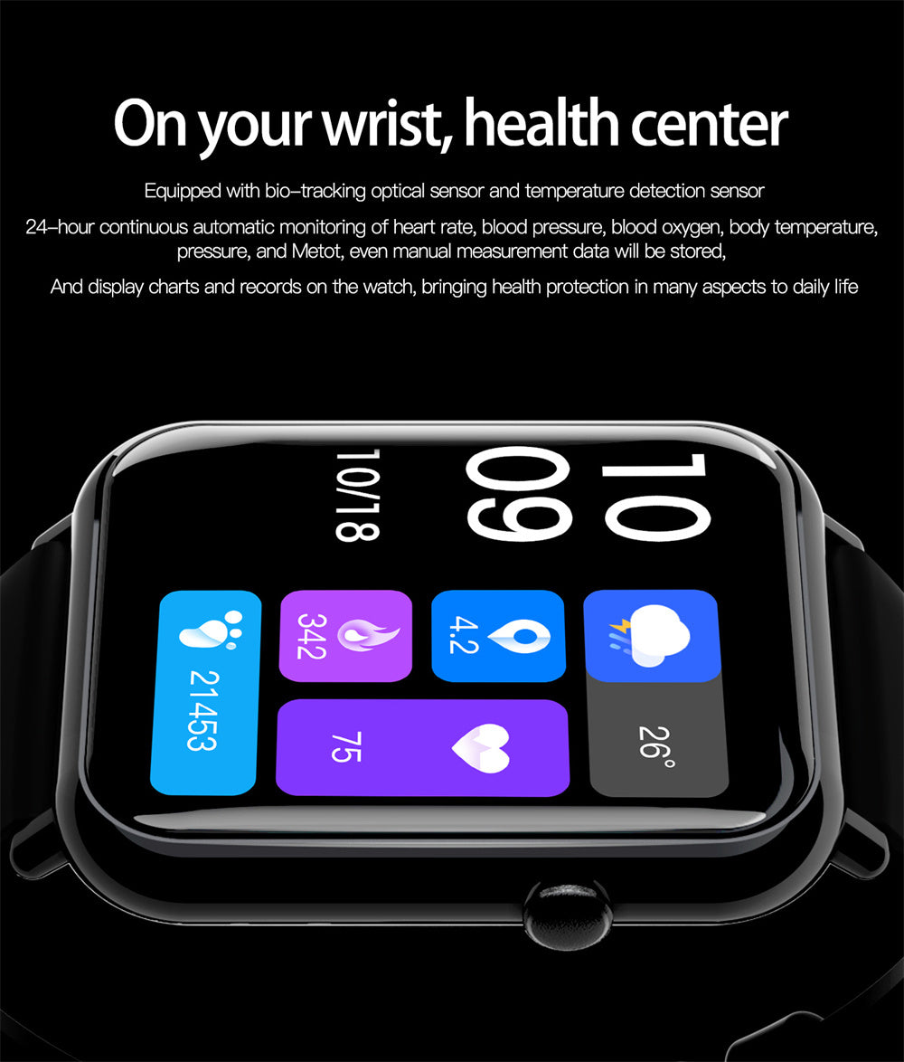 Smart Health Watch – Waterproof, Elegant & Accurate