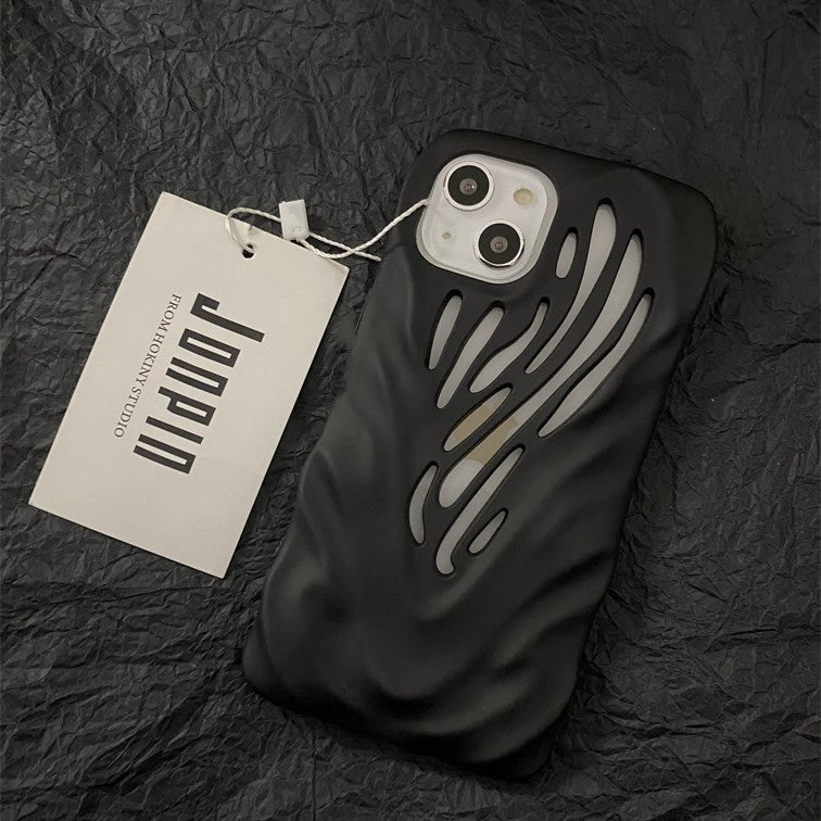 Wind Hollow Carved Case – Compatible with iPhone 13 / 14 / 15