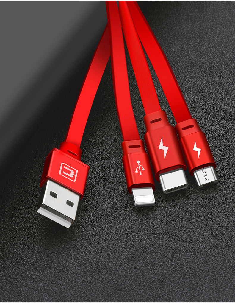 3-in-1 Telescopic Charging Cable – Fast & Convenient Power for All Your Devices