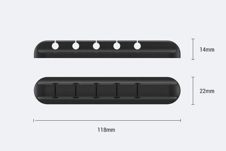 Cable Organizer Clip (2 PCS) – Keep Your Space Tidy and Tangle-Free