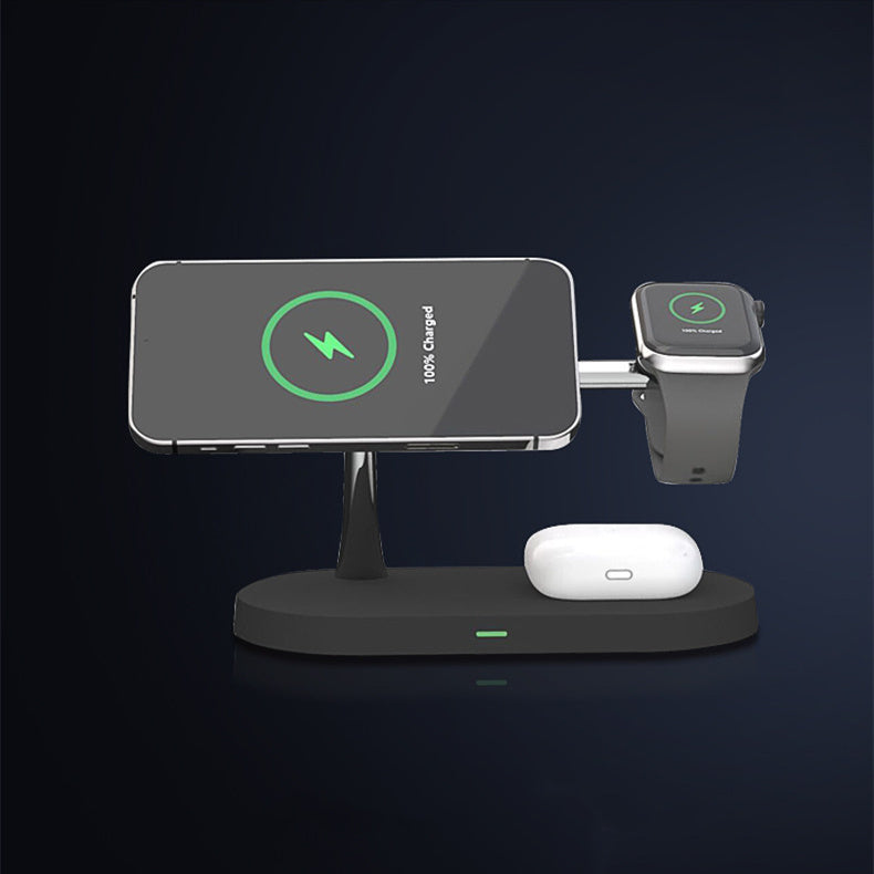5-in-1 Magnetic Wireless Charging Station – The Ultimate All-in-One Power Hub