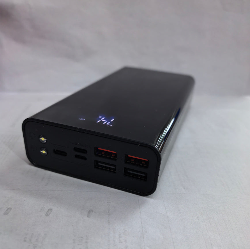 PowerMaster™ 30000mAh Ultra-Fast Power Bank – Stay Charged Anywhere