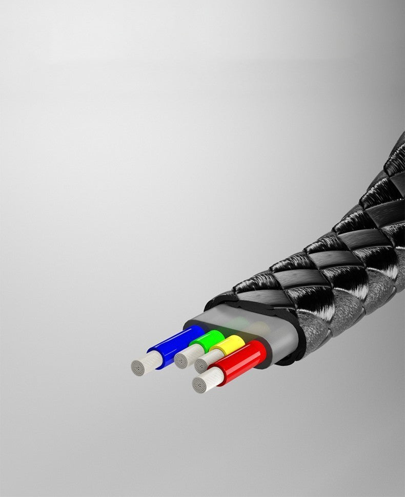USB Charging Bracelet Cable – Wearable Charger for iPhone & Type-C Devices (iPhone 14/13/12, Android)