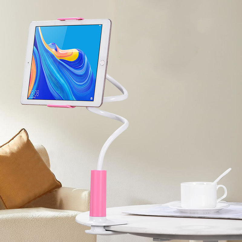 360° Flexible Lazy Stand – Universal Spiral Holder for Phone & Tablet