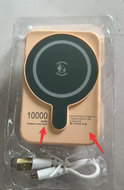 Magnetic Wireless Power Bank 5000mAh & 10000mAh – Ultra Slim & Fast Charging