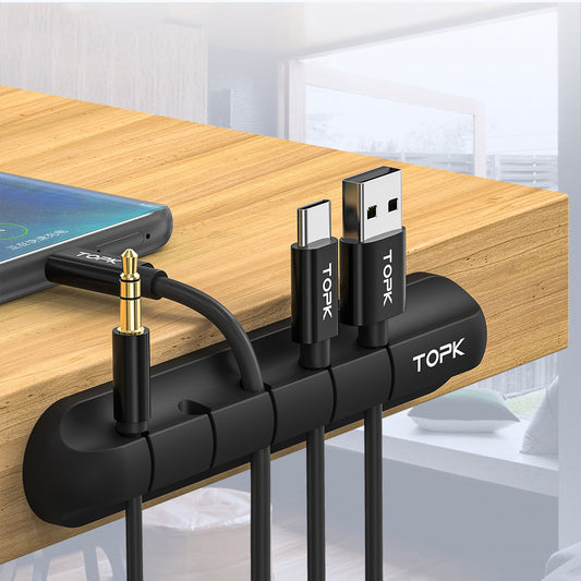 Cable Organizer Clip (2 PCS) – Keep Your Space Tidy and Tangle-Free