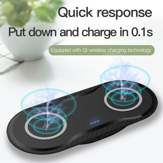Dual Wireless Charger – Power Up Two Devices at Once