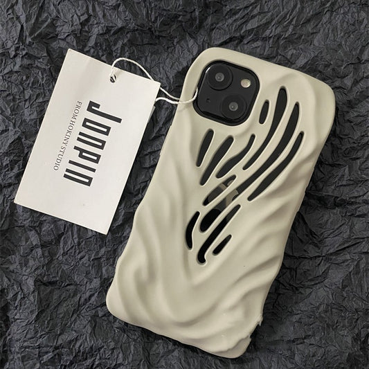 Wind Hollow Carved Case – Compatible with iPhone 13 / 14 / 15