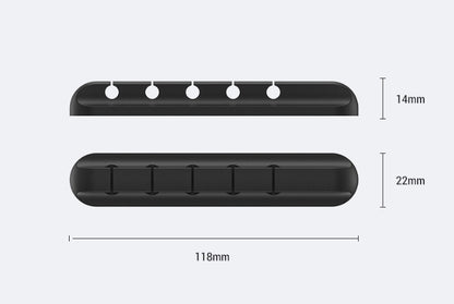 Cable Organizer Clip (2 PCS) – Keep Your Space Tidy and Tangle-Free
