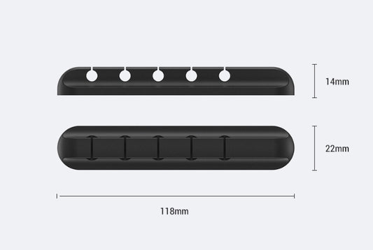 Cable Organizer Clip (2 PCS) – Keep Your Space Tidy and Tangle-Free