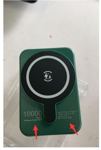 Magnetic Wireless Power Bank 5000mAh & 10000mAh – Ultra Slim & Fast Charging
