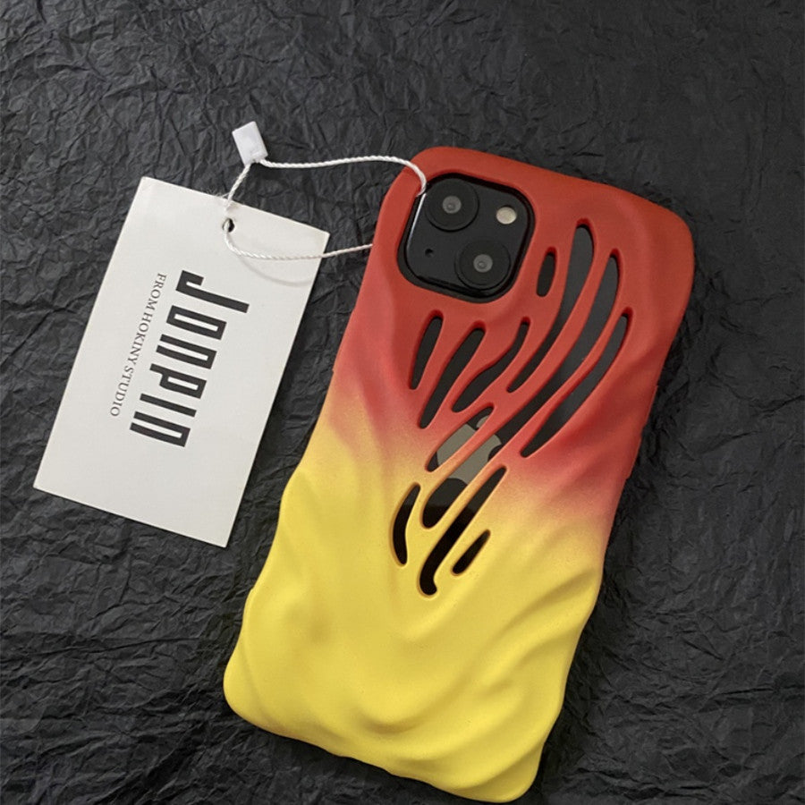 Wind Hollow Carved Case – Compatible with iPhone 13 / 14 / 15