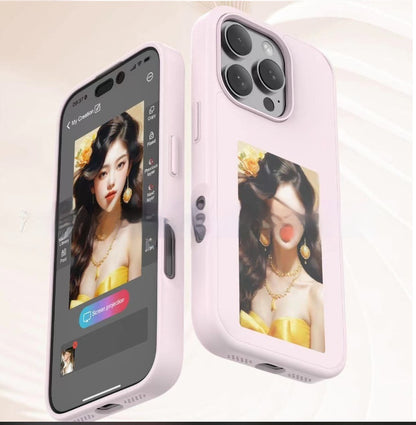 E-Ink Screen Smart Case – Personalized Battery-Free Display