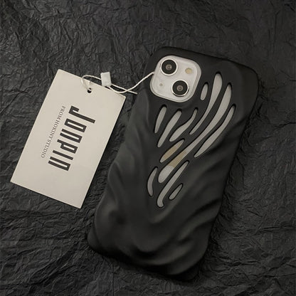 Wind Hollow Carved Case – Compatible with iPhone 13 / 14 / 15