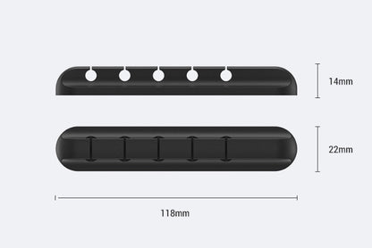 Cable Organizer Clip (2 PCS) – Keep Your Space Tidy and Tangle-Free