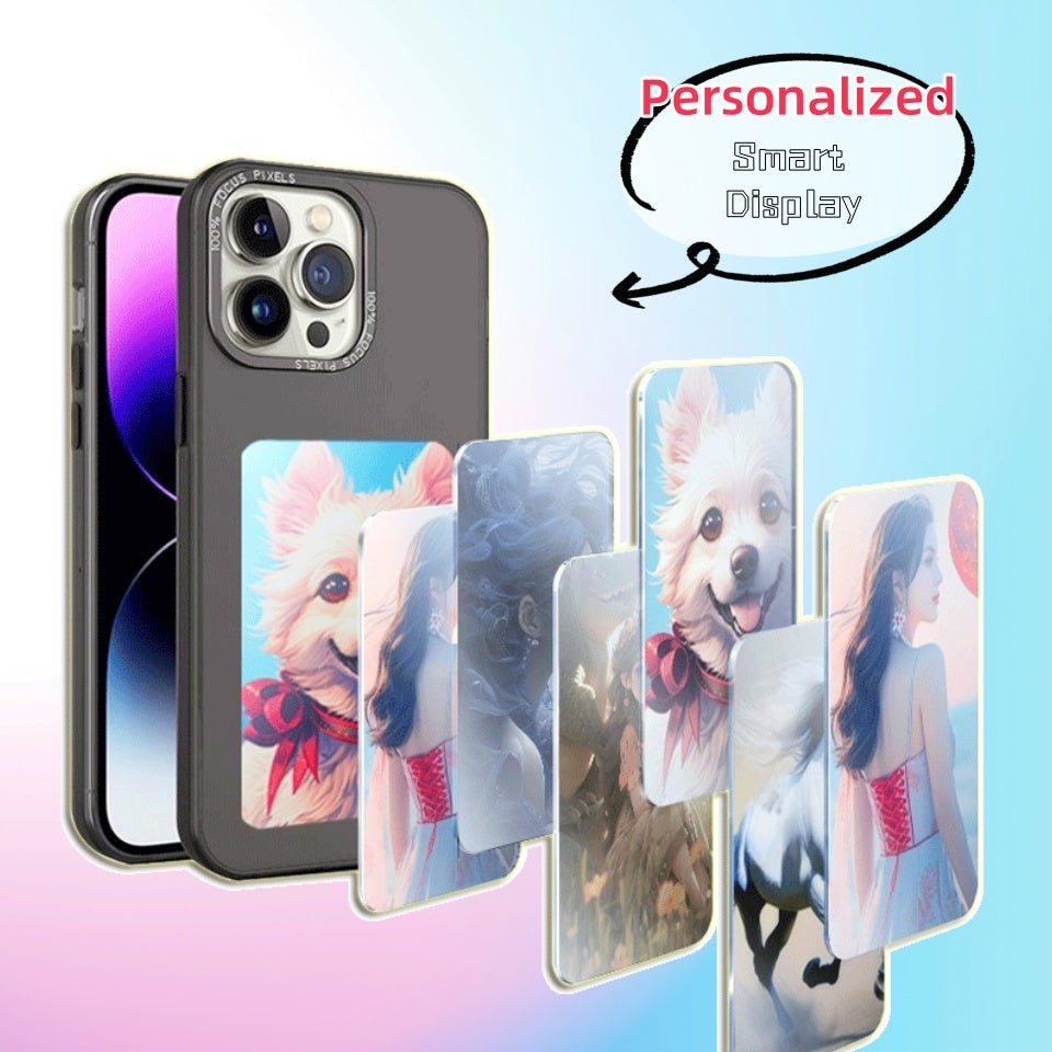 E-Ink Screen Smart Case – Personalized Battery-Free Display