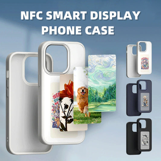 E-Ink Screen Smart Case – Personalized Battery-Free Display
