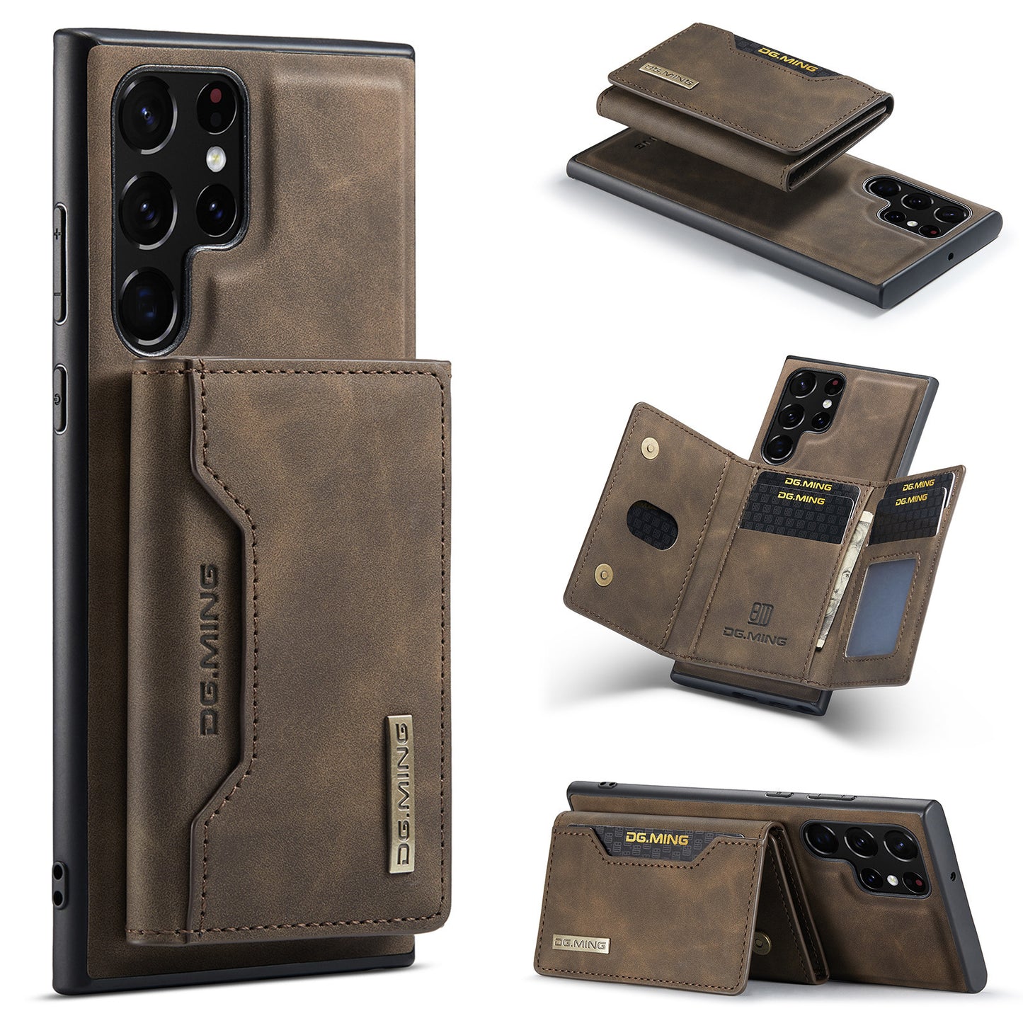 Magnetic Card Holder 2-in-1 Wireless Charging Case