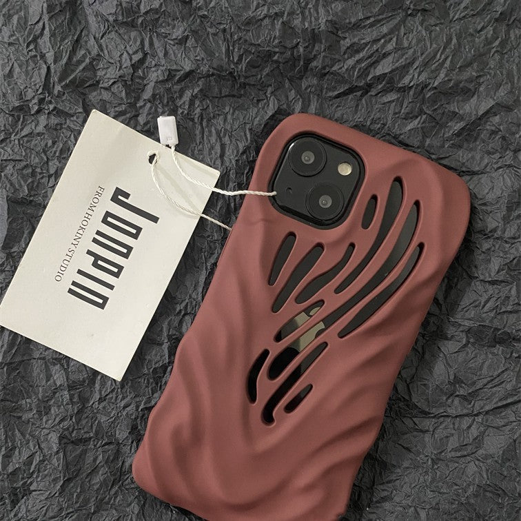 Wind Hollow Carved Case – Compatible with iPhone 13 / 14 / 15