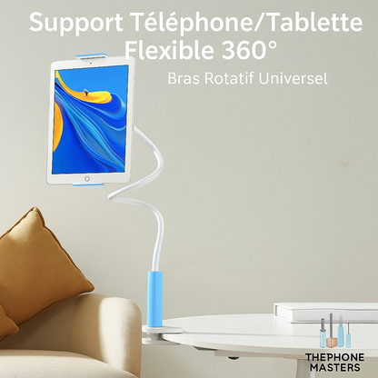 360° Flexible Lazy Stand – Universal Spiral Holder for Phone & Tablet