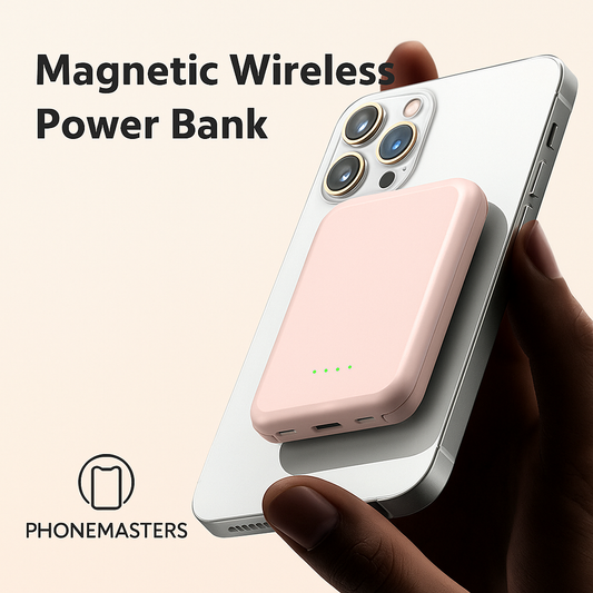 Magnetic Wireless Power Bank 5000mAh & 10000mAh – Ultra Slim & Fast Charging