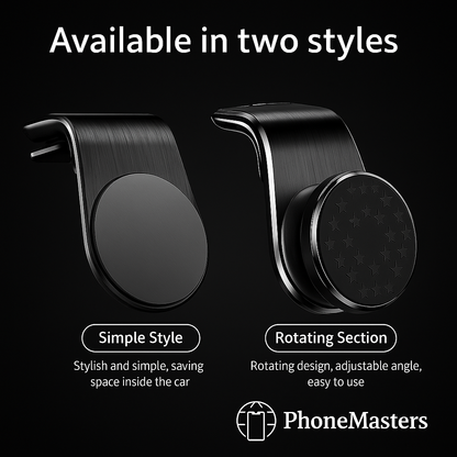 Magnetic Car Phone Holder – Ultra Compact & Secure Grip