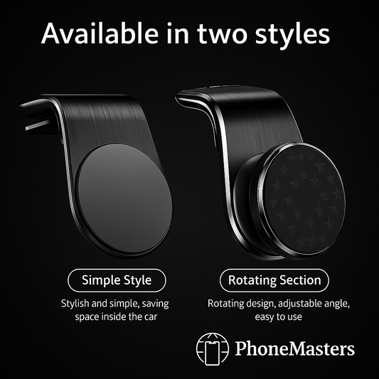 Magnetic Car Phone Holder – Ultra Compact & Secure Grip